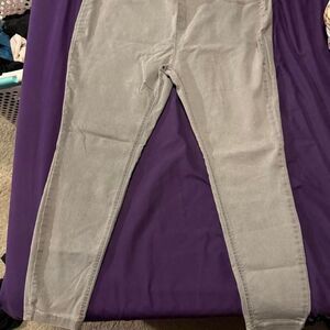 Terra-sky Women's Grey and Khaki Trousers